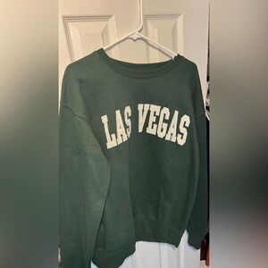 Green Las Vegas Women Sweater